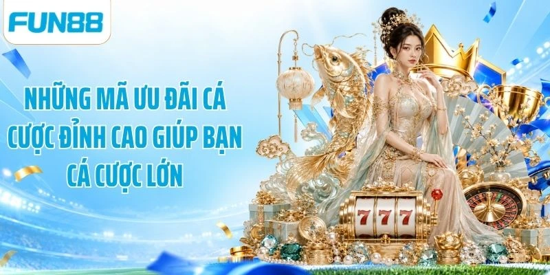 Những mã ưu đãi cá cược đỉnh cao giúp bạn cá cược lớn